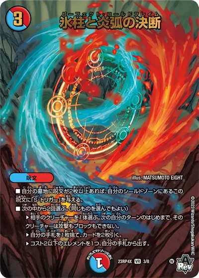 氷柱と炎弧の決断(アドレナリンVer.)