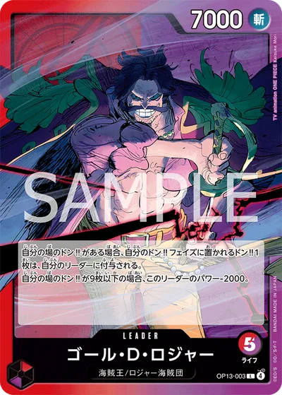 ゴール・D・ロジャー(パラレル)